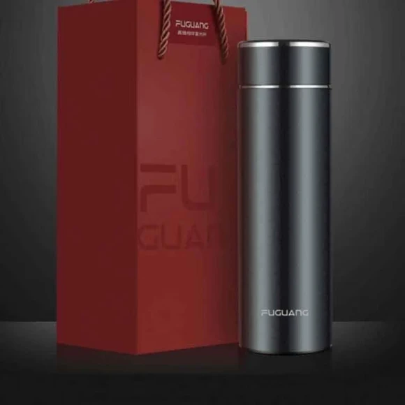 Smart Temperature Display Thermos — Smart Water Bottle, Fuguang