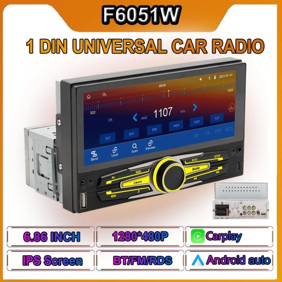 Universal Car MP5 Video Player — Car Infotainment System, icreative
