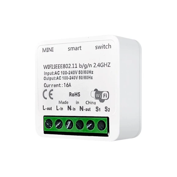 Wi-Fi Smart Switch Module for Light and Fan — Smart Switch, Cove Home