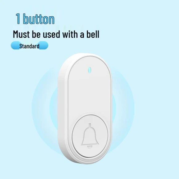 Wireless Home Doorbell with Long-Range, Dual Receivers, Smart Remote, Plug-Free Design, Adjustable Volume, and Senior... — Video Doorbell, ElectroCN