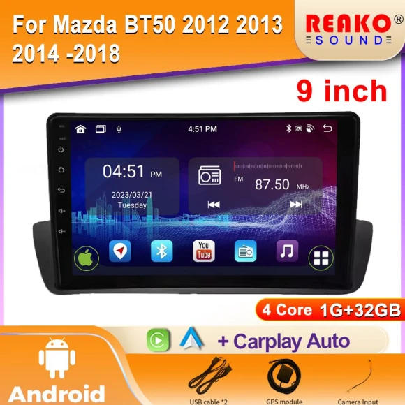 2K IPS Android Car Radio — Car Infotainment System, Reakosound