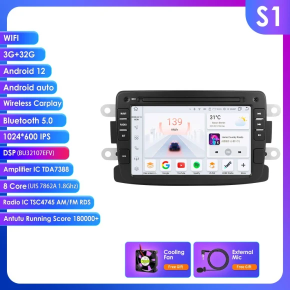 Intelligent RDS 2din Android Car Stereo — Car Infotainment System, Hizpo