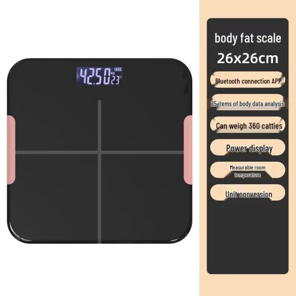 Smart Bluetooth Rechargeable Body Fat Scale — Smart Scale, ACVER