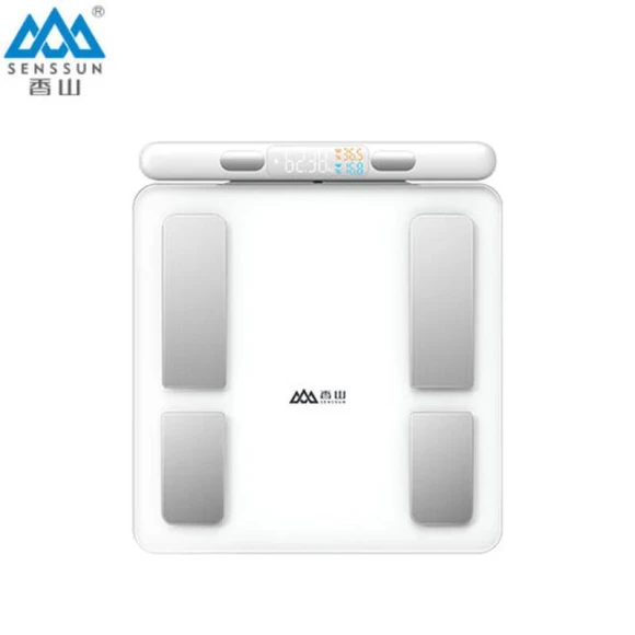 Smart Body Fat Scale with Handle and Heart Rate Monitor — Smart Scale, Xiangshan