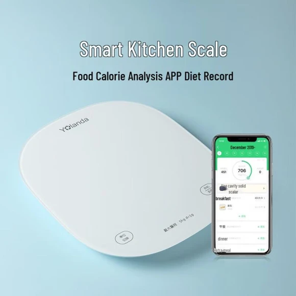 Smart Kitchen Scale with Bluetooth App — Smart Scale, Yolanda