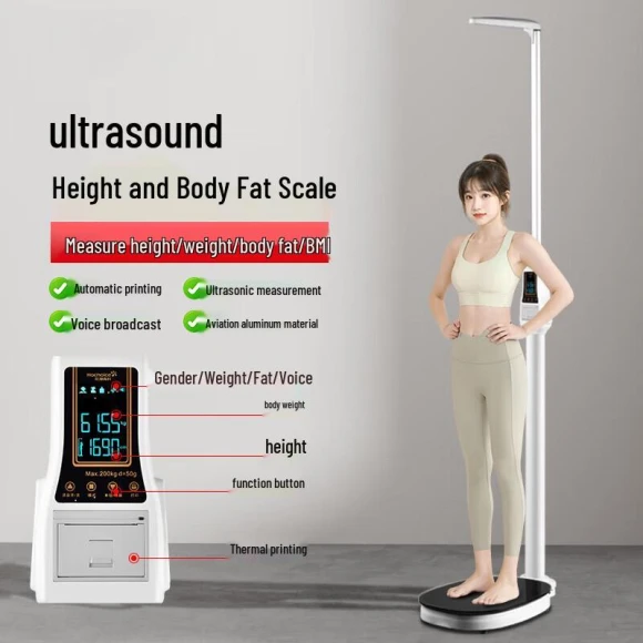 Ultrasonic Height and Weight Scale — Smart Scale, HC