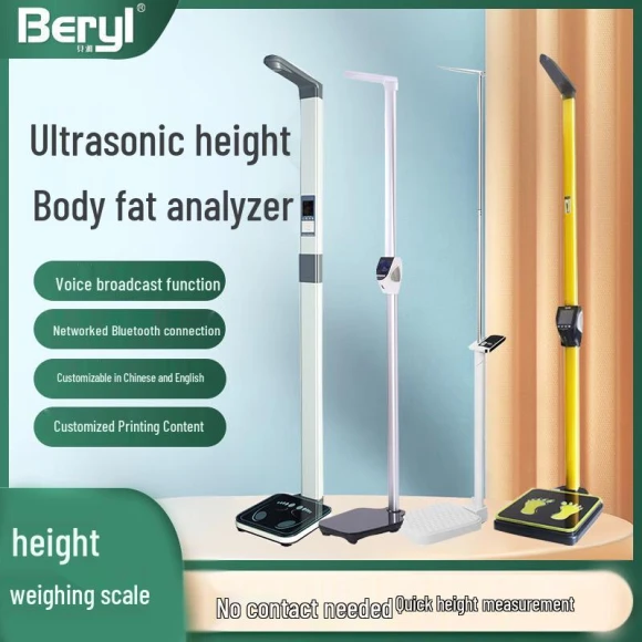 Ultrasonic Height and Weight Smart Scale — Smart Scale, BERYL