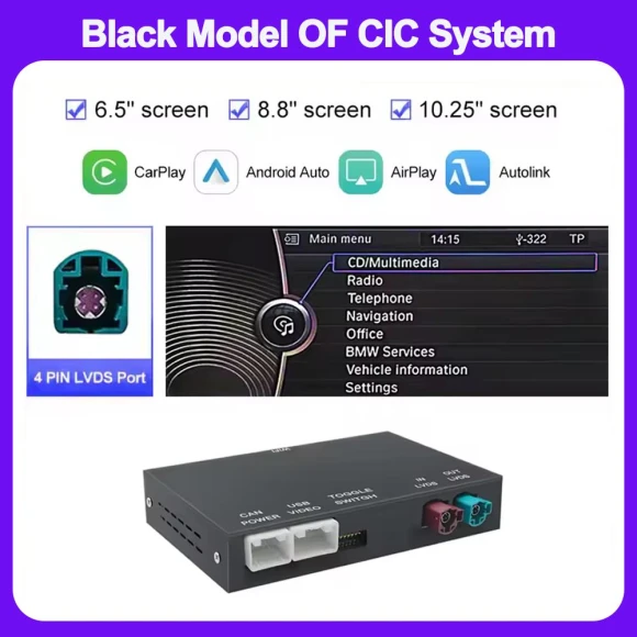 Wireless CarPlay and Android Auto Adapter — Car Infotainment System, The Cozy Nook