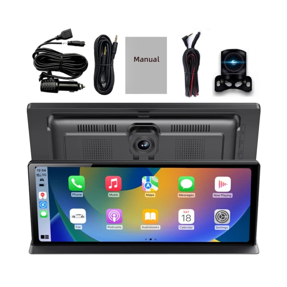 11.3-inch 4K Dash Cam with Wireless CarPlay Android Auto — Dash Cam, Rustic Elegance House