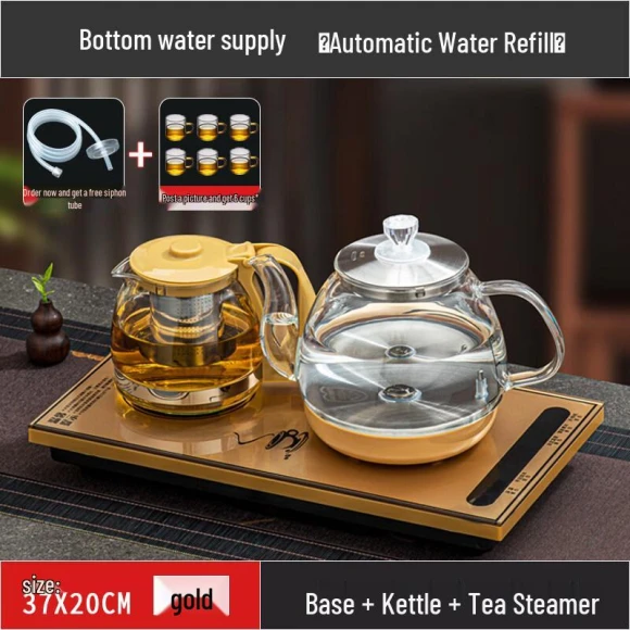Automatic Electric Tea Kettle with Glass Liner — Electric Kettle, ZISIZ