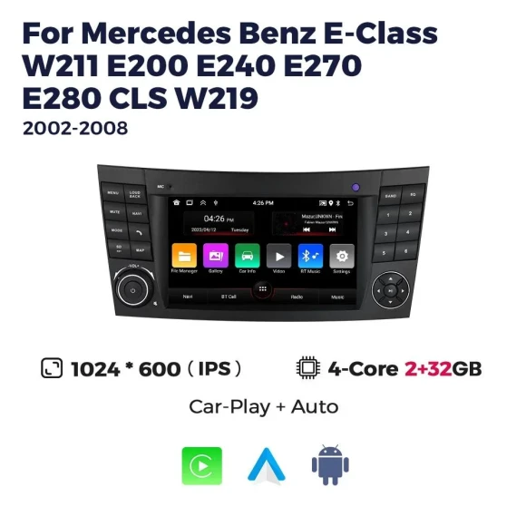 Car Stereo with Video and GPS — Car Infotainment System, hello house