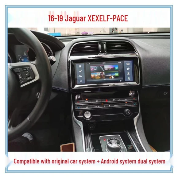Central Console Display with Panoramic Rear View 360° — Smartphones, Jaguar