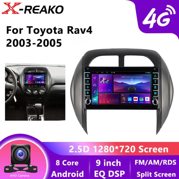 Multimedia Car Stereo with Wireless CarPlay and Android Auto — Car Infotainment System, Reakosound