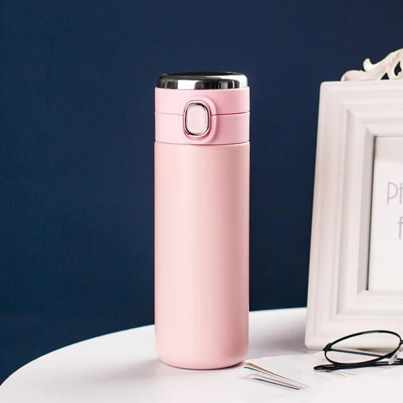 Smart Temperature Display Insulated Coffee Mug — Smart Water Bottle, Shangqi