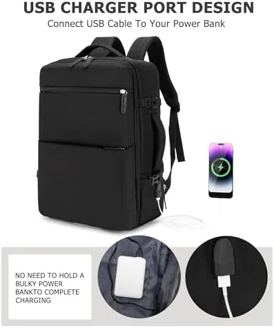 2 Piece Set Hard Shell Spinner Wheels Luggage with Laptop Bag — Smart Luggage, feilario