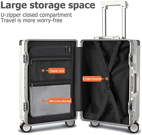 Aluminium Frame Hard Shell Spinner Wheels Luggage — Smart Luggage, feilario