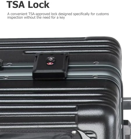 Aluminium Frame Hard Shell Spinner Wheels Luggage — Smart Luggage, feilario