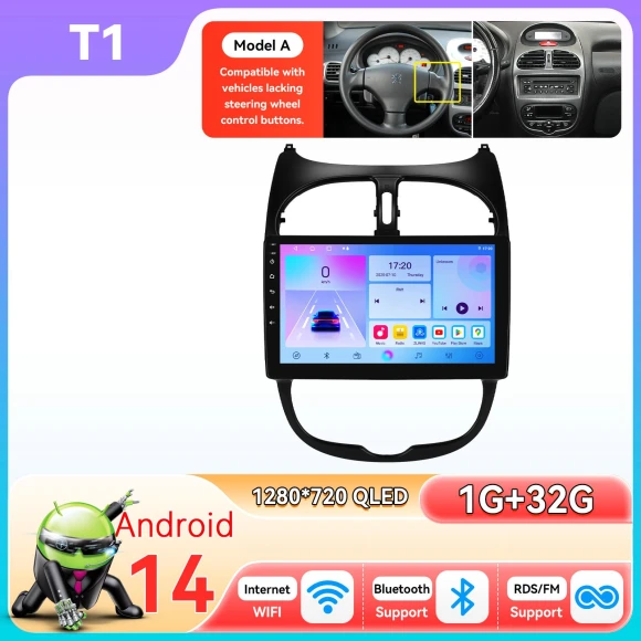 Car Radio with CarPlay and Android Auto — Car Infotainment System, Hizpo