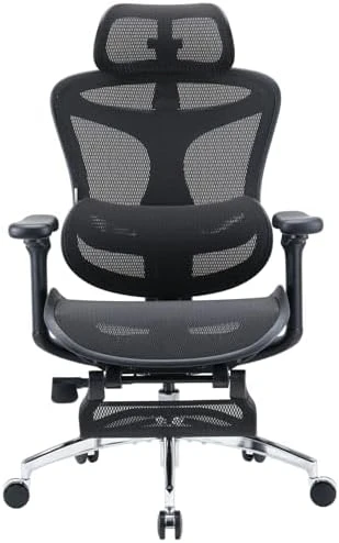 Ergonomic Office Chair with Ultra-Soft 6D Armrests and Dynamic Lumbar Support — Smart Chairs, SIHOO