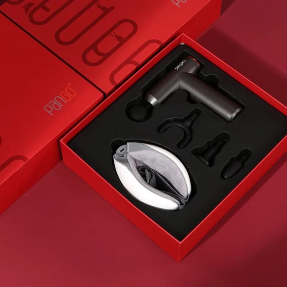 Fascia Gun and Smart Eye Massager Gift Set — Massage Gun, Pangao