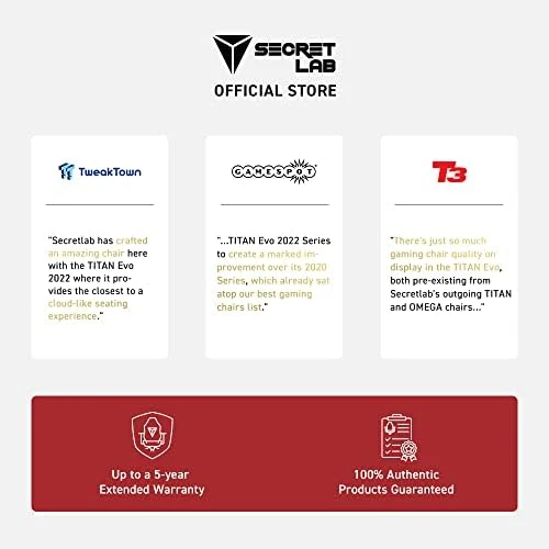 Gaming Chair - Reclining, Ergonomic & Heavy Duty Computer Chair with 4D Armrest, Magnetic Head Pillow & Lumbar Support -... — Smart Chairs, Secretlab