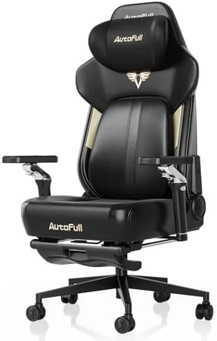 Gaming Chair with Massage, Ventilation, Heating, and Adjustable Lumbar Support — Smart Chairs, AutoFull