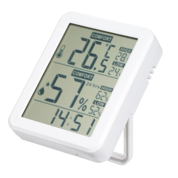 Mini Digital Hygrometer and Thermometer — Air Quality Monitor, Bloom Habitat