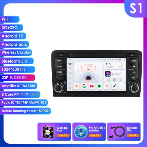 Multimedia Player for Car — Car Infotainment System, OSSURET