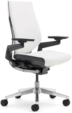 Office Chair with Wheels for Carpet - Ergonomic Work Chair - Comfortable - Intuitive-to-Adjust for Desk - 360-Degree... — Smart Chairs, Steelcase
