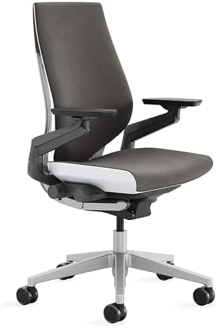 Office Chair with Wheels for Carpet - Ergonomic Work Chair - Comfortable - Intuitive-to-Adjust for Desk - 360-Degree... — Smart Chairs, Steelcase