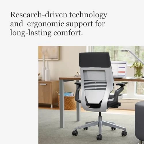 Office Chair with Wheels for Carpet — Smart Chairs, Steelcase