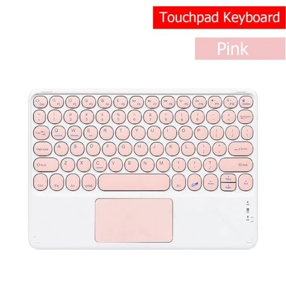 Wireless Bluetooth Keyboard for iPad, Combined Wireless Keyboard and Mouse for Samsung Tab Tablet — Bluetooth Keyboard, HZ-C