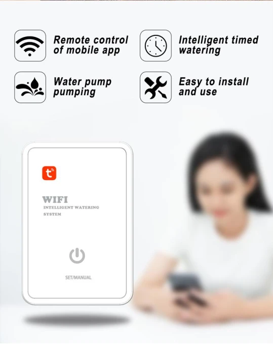 Wireless Garden Watering Timer — Irrigation System, Bloom Habitat