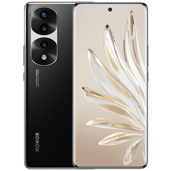 Smartphone with High-Resolution Cameras and 5G Connectivity — Smartphones, Honor