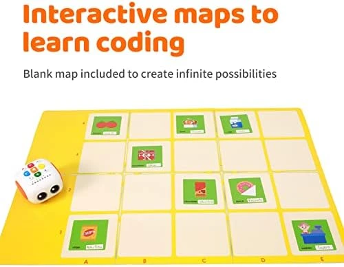 Activity Box with Interactive Cards, Stickers, and Command Cards — Coding Robot, MatataStudio