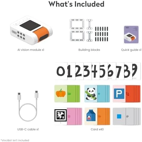 AI Vision Kit with Flip Camera and Programmable Screen — Coding Robot, MatataStudio