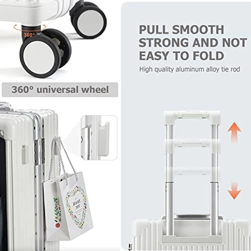 Aluminium Frame Hard Shell Spinner Wheels Luggage — Smart Luggage, feilario