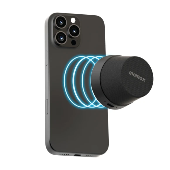Magnetic Wireless Speaker — Wireless Earbuds, MOMAX