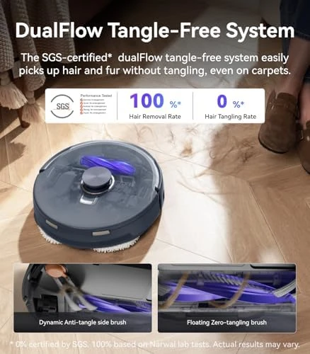 Robot Vacuum and Mop Combo — Robot Vacuum, Narwal