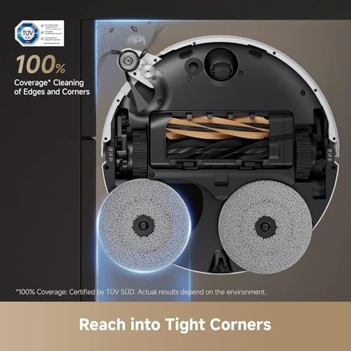 Robot Vacuum and Mop with Auto-Empty and Mop Self-Cleaning — Robot Vacuum, Dreame