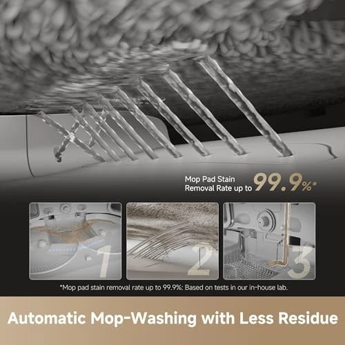 Robot Vacuum and Mop with Auto-Empty and Mop Self-Cleaning — Robot Vacuum, Dreame