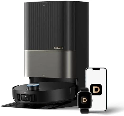 Robot Vacuum and Mop with Auto-Empty and Mop Self-Cleaning — Robot Vacuum, Dreame