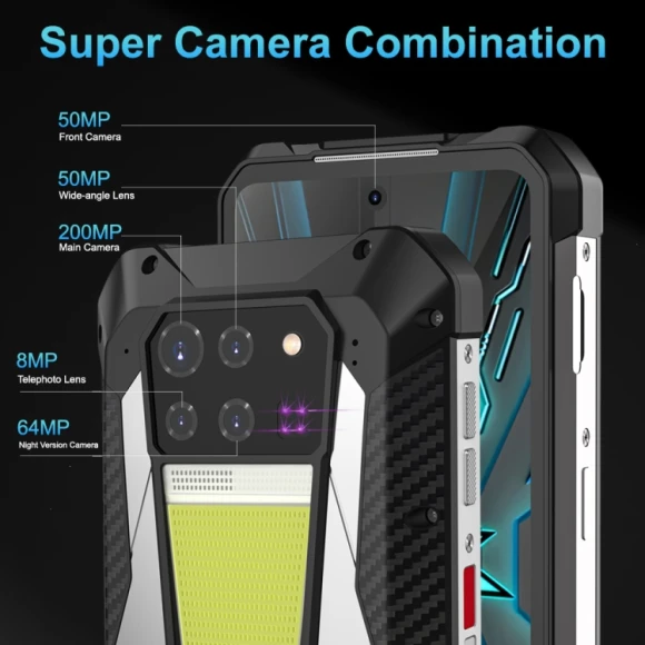 Smartphone with High-End Camera and Massive Battery — Smartphones, Unihertz
