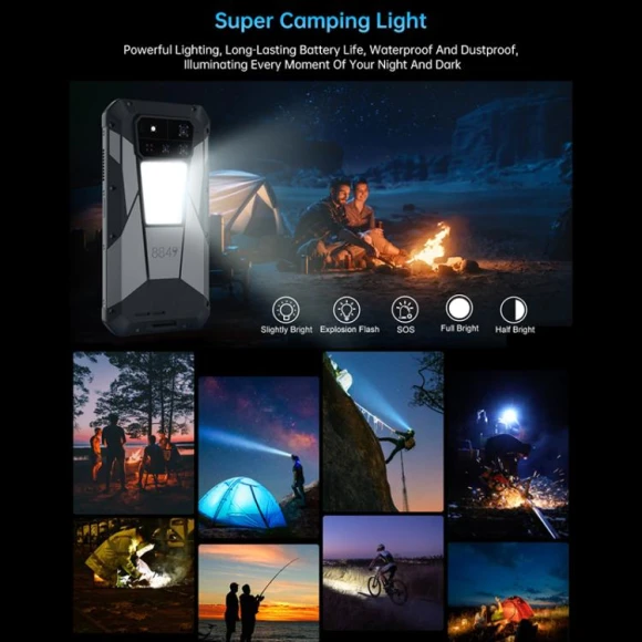 Tank 4 Pro Projector Rugged Phone, Unihertz