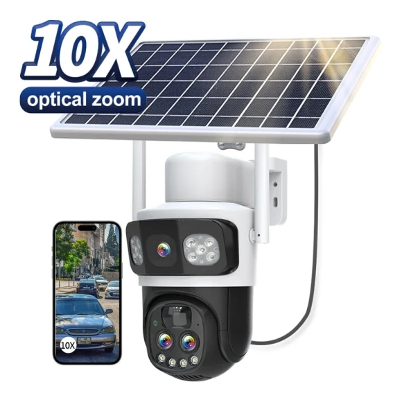 Solar Powered Outdoor Security Camera — Security Camera, Guudgo