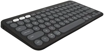 Multi-Device Bluetooth Wireless Keyboard with Customizable Shortcuts — Bluetooth Keyboard, Logitech