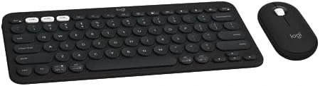 Multi-Device Bluetooth Wireless Keyboard with Customizable Shortcuts — Bluetooth Keyboard, Logitech