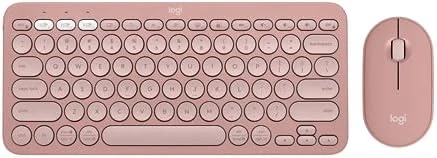 Multi-Device Bluetooth Wireless Keyboard with Customizable Shortcuts — Bluetooth Keyboard, Logitech