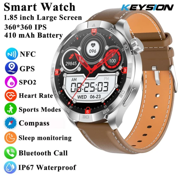 Ultra HD Bluetooth Call Smartwatch — Smart Watch, KEYSION