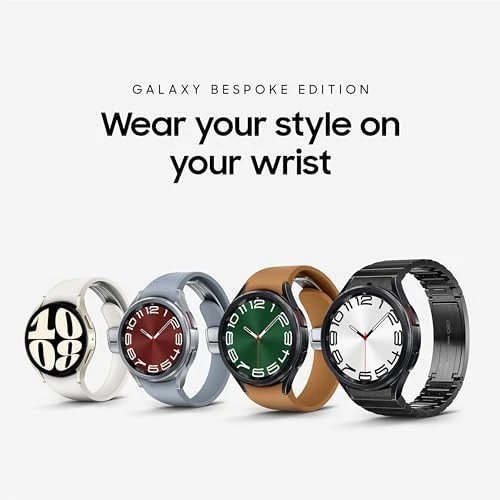 Galaxy Watch 6 Bespoke Edition 47mm Exclusive Bluetooth Smartwatch — Fitness Tracker, Samsung